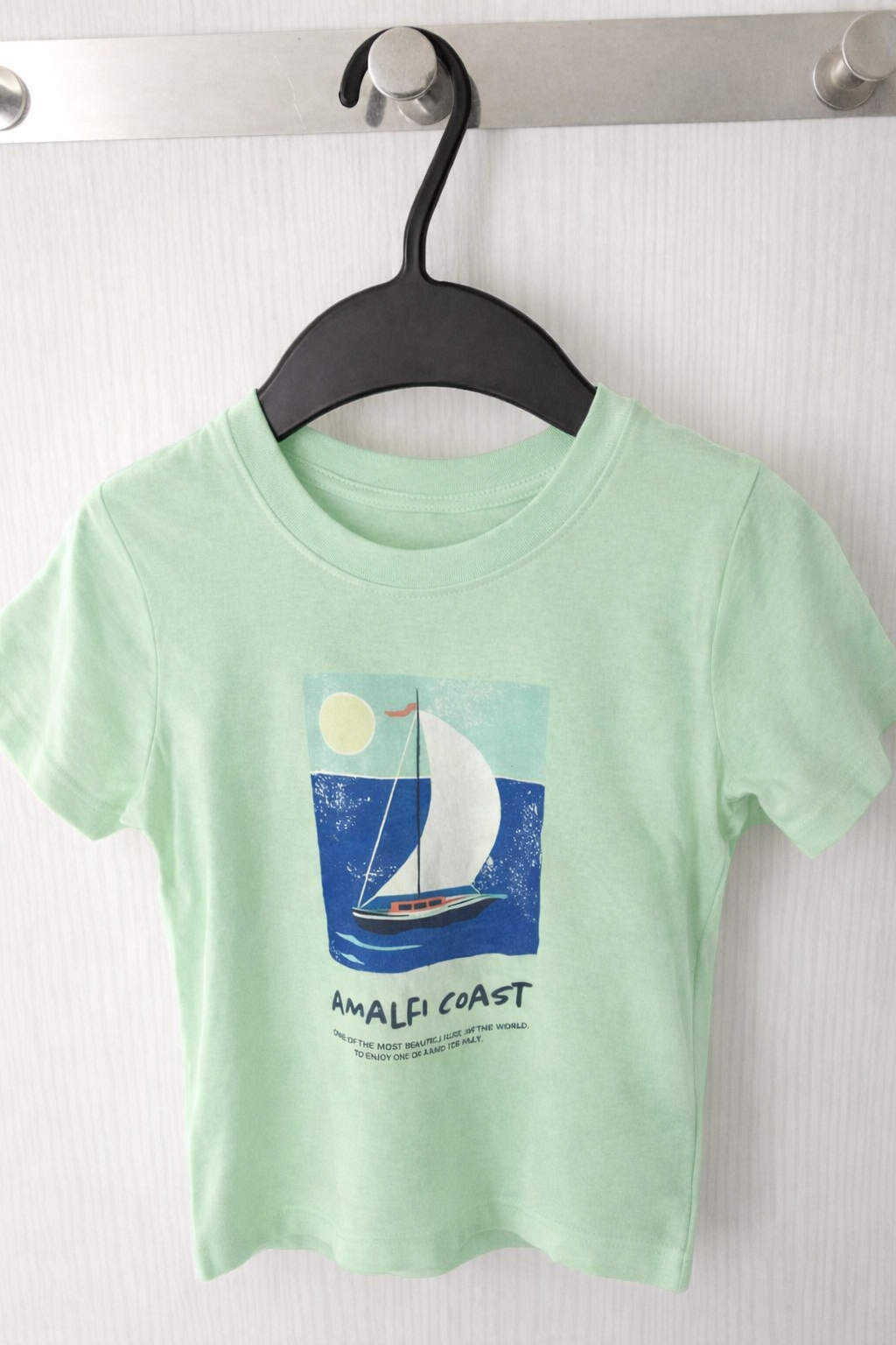 Camiseta de algodón con estampado barco - Imagen 2