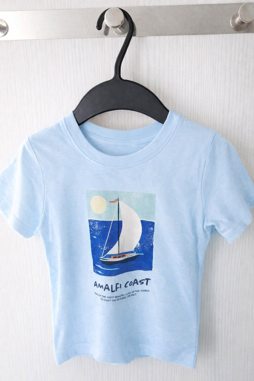 Camiseta de algodón con estampado barco - Imagen 3